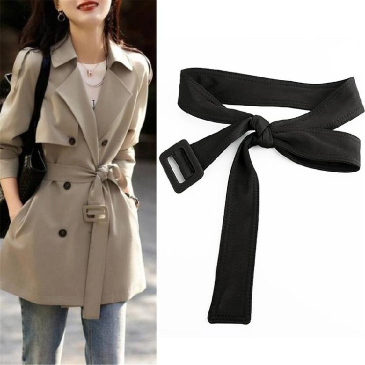 Women Trench Coat Belt Overcoat Waist Belt Coat Belt Punk Belt For Trench Coat Men Windbreaker Belt Replacement