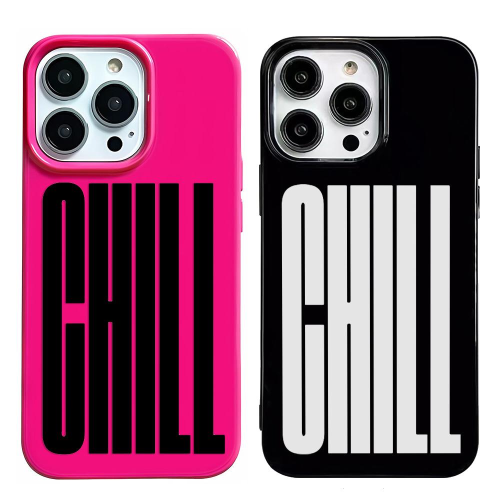 Chill Shockproof Phone Case For Apple IPhone 11 12 13 14 15 16 17 Pro Max 15 Plus XR Liquid Silicone Bumper Cover