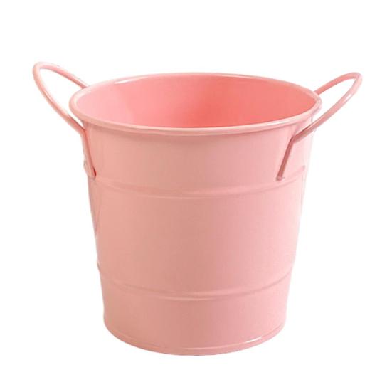 Metal Bucket Pencil Holder Funny Desk Organizer for Office Home Large Capacity Stationery Storage Boxes for Pens Markers Rulers