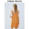 UR 2025 Summer Fashion A-line Tie-Waist Dress