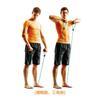 Training Rope Super Hard with Handle Stretch Tube for Strength Training Manufacturer La-VIE 3B-4054 [Genuine Product]