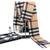 Autumn And Winter Scarves Imitation Cashmere Warm Men'S Plaid Scarf Manufacturers