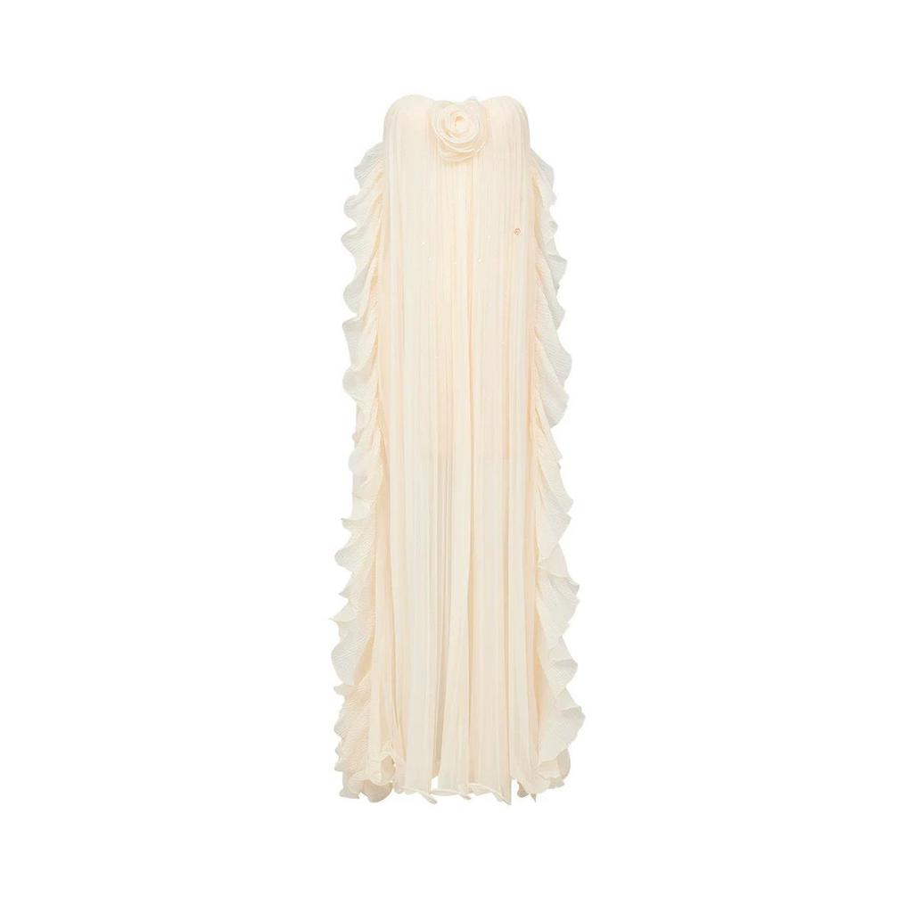 Frühling/Sommer Netz-Trägerkleid trägerlos rückenfrei