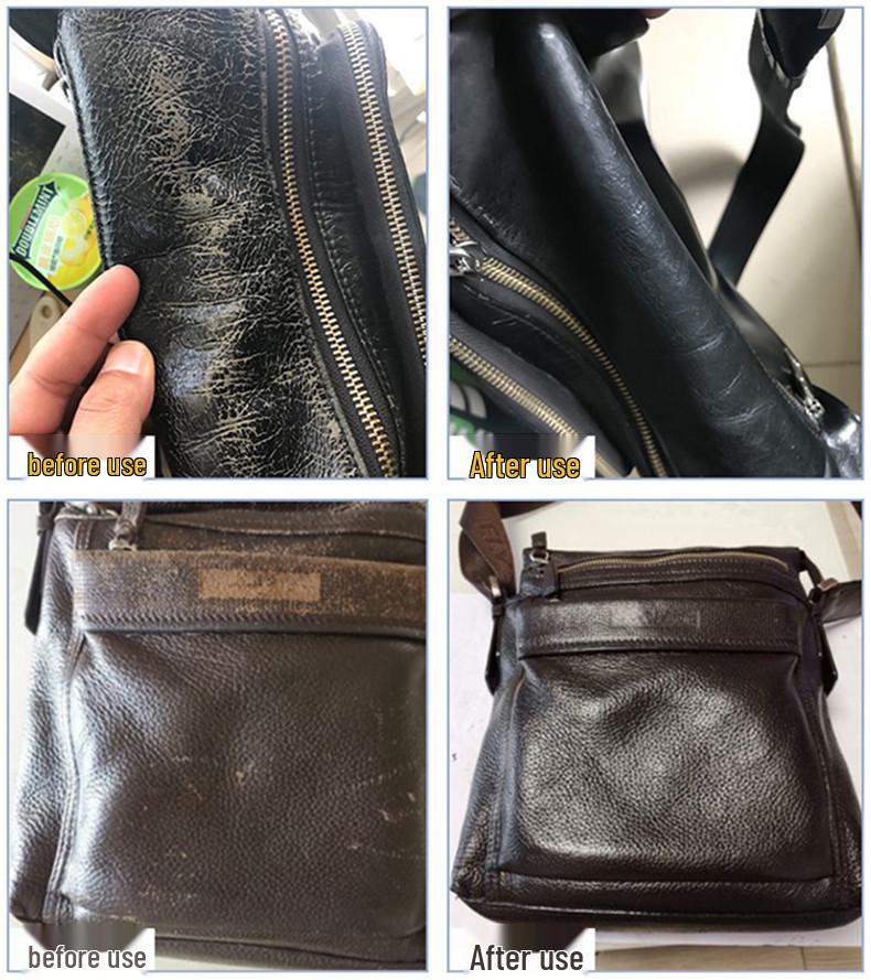 Echtes Leder Sofa & Autositz Reparaturcreme - Stellt Risse, Kratzer, Abblättern & Abnutzung wieder her