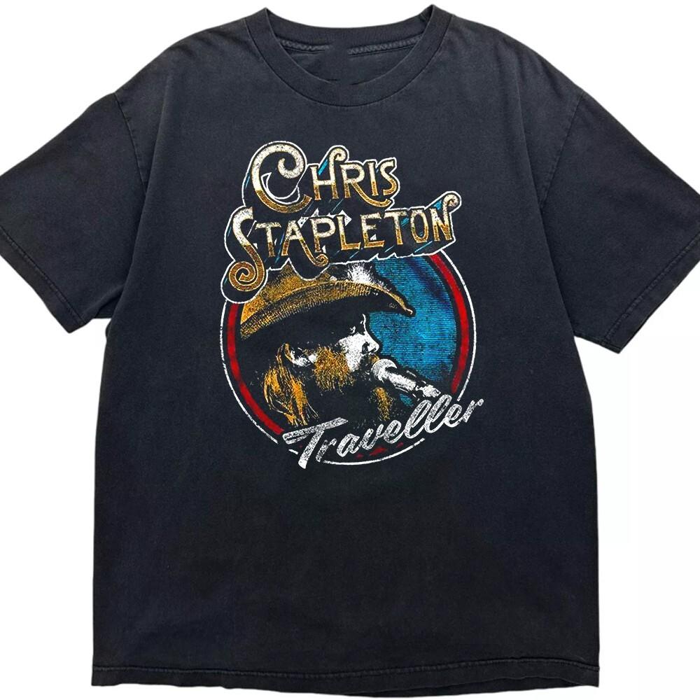 Rare Chris Stapleton Cotton Men All Size 9D761 Unisex T-Shirt S