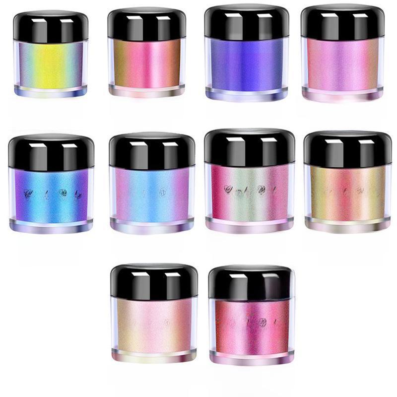 Peiyu Chamäleon-Perlglanz-Pigmentset für Nagelkunst, 3 g