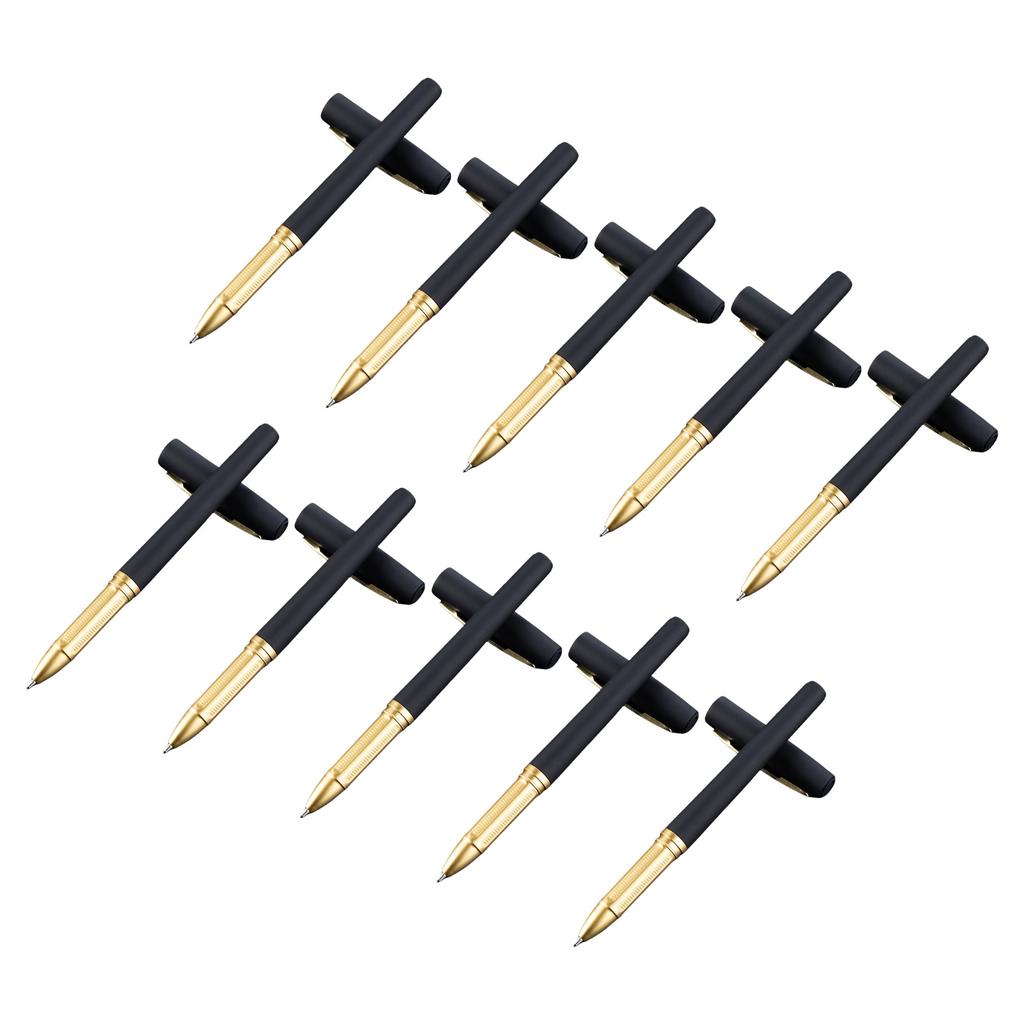 Signature Pen Rolling Ball Pen Quick-Drying Liquid Ink Pen 1mm Point Rollerball Pen Straight Gel Ink Pen for Writing