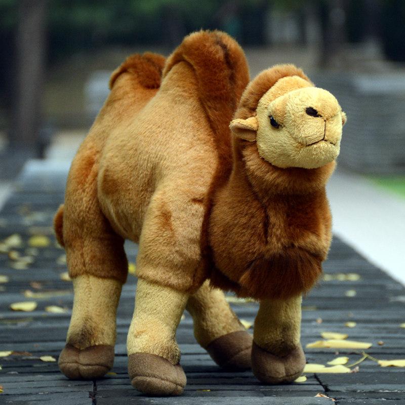 L38xH30cm Niedliches Realistisches Kamel Plüschtier PP-Baumwolle Kinder Mädchen Geburtstagsgeschenk