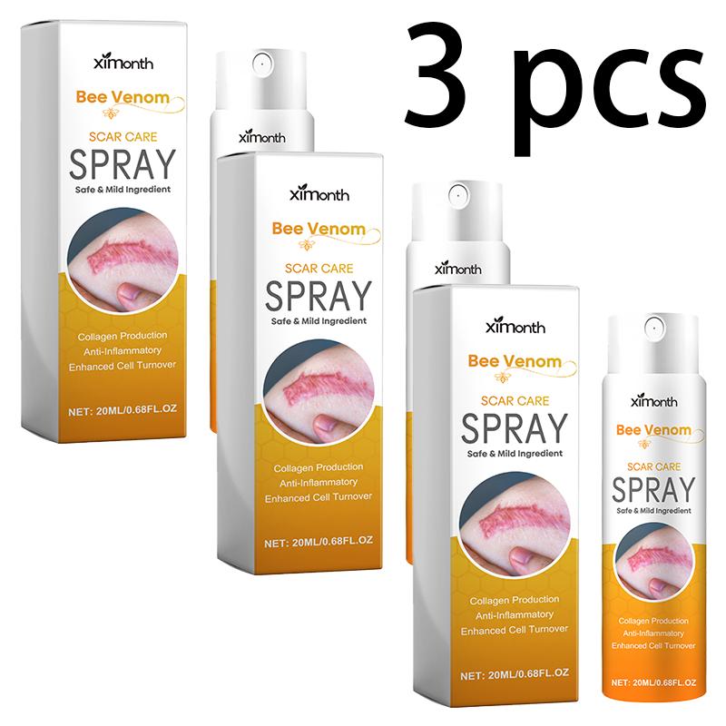 Ximonth Bee Venom Repair Spray Promotes Skin Repair and Improves Scars Mild Formula Deeply Nourishes