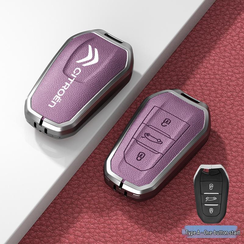 Car Key Cover & Buckle for Citroen C3XR, C4L, Tianyi, C5, C4 Sega, Elysee, C6 Models
