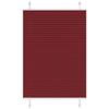VidaXL Store Plissé Rouge Bordeaux 90x100 Cm Largeur Du Tissu 89,4 Cm, Store Plissé De Fenêtre, Store Accordéon, Store 4015226