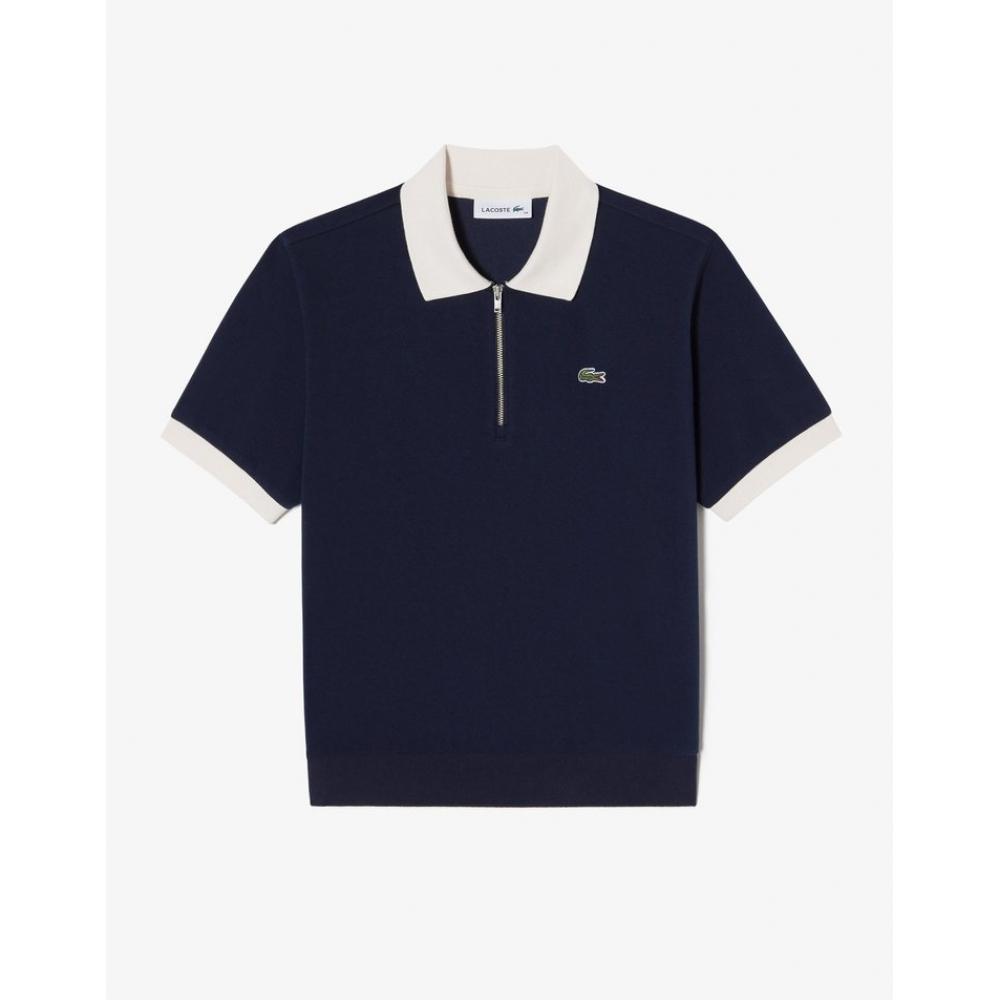 

LacoSte Women S Half Zip Polo Pf560e 54n 166 034