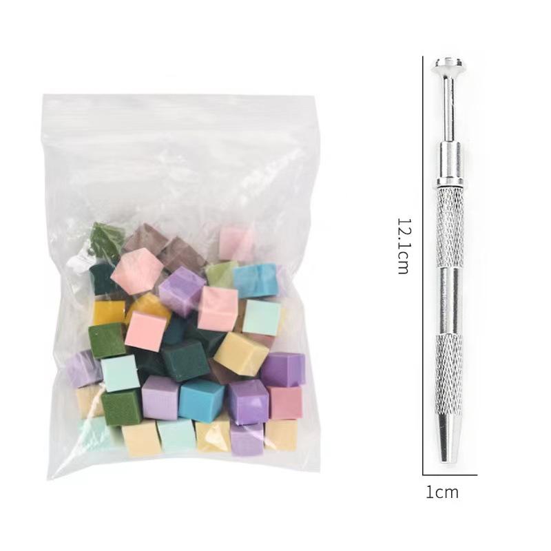 Farbe Verschmieren Mini Schwamm Block 4 Pfote Nagel Charms Pick Up Stift Gradienten Schwamm Puderquaste Kreative Nagel Zubehör Versorgung