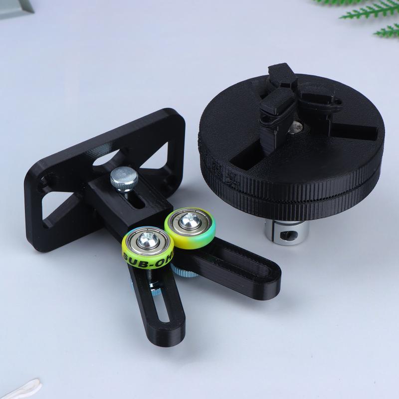 Fishing Rod Tool Epoxy Painting Adjustable Height 9.2-10.5Cm Fishing Pole Support 3 Jaw Chuck Axis Rotating Gluing Machine