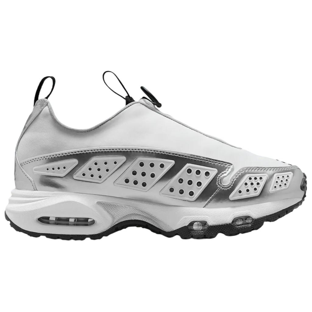 Nike  Air Sunder Max White Metallic Silver Women Sneakers Black HJ4130-100