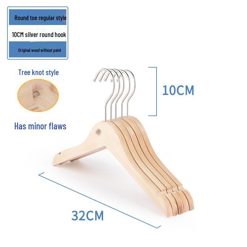 Women s Non-Slip Wooden Coat Rack Hanger for Clothing Stores 50 free engravings 639₽