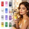 Glitter Stick for Face Hair and Body Star Series Portable Twist Up Design Easy Application Cosmetic Glitter for Festival Party and Daily Use