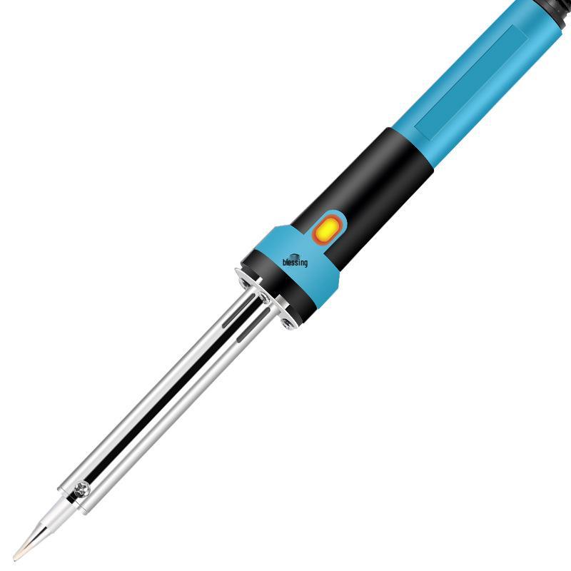 Environmentally Friendly Externally Heated Soldering Iron with Indicator Light, 30W/40W/60W, Constant Temperature, Round Tip.