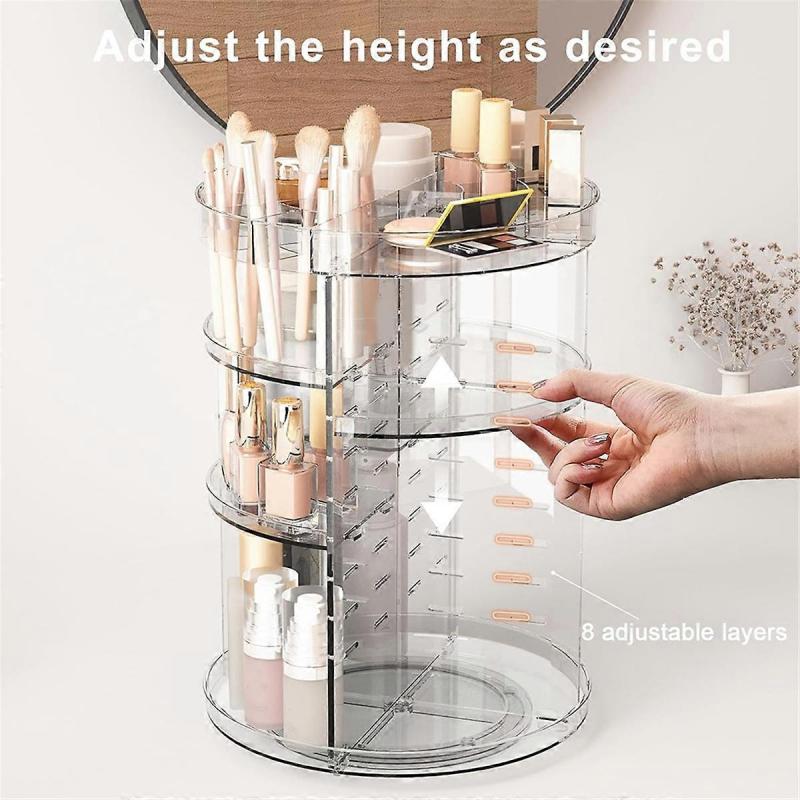 360 Rotating Makeup Organizer, Skincare Organizers