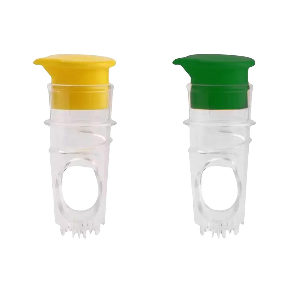 Set of 2 Citrus Squeezer Set Manual Citrus Juicer for Freshly Squeezed Lemon and Lime Juice In Seconds Anywhere