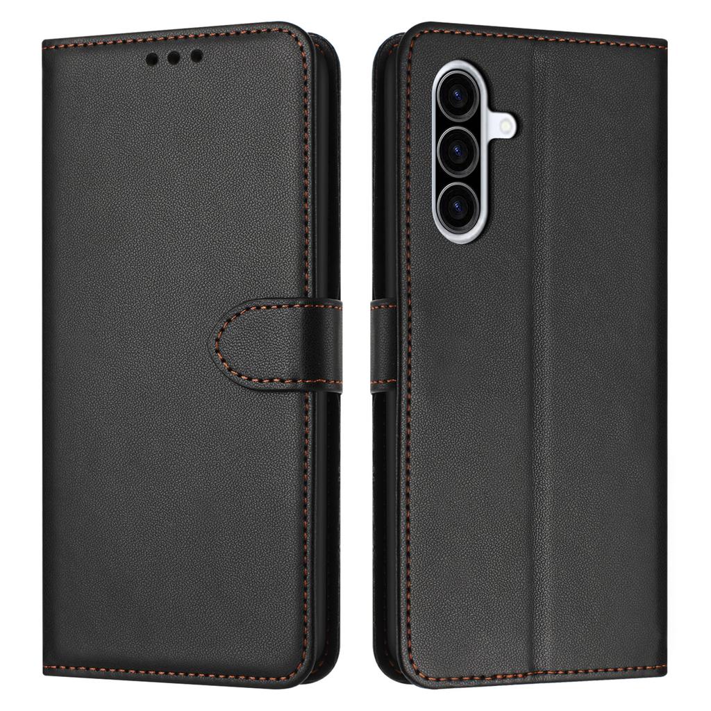 For Samsung Galaxy A26 5G Wallet Phone Case Leather Stand Cover with Strap