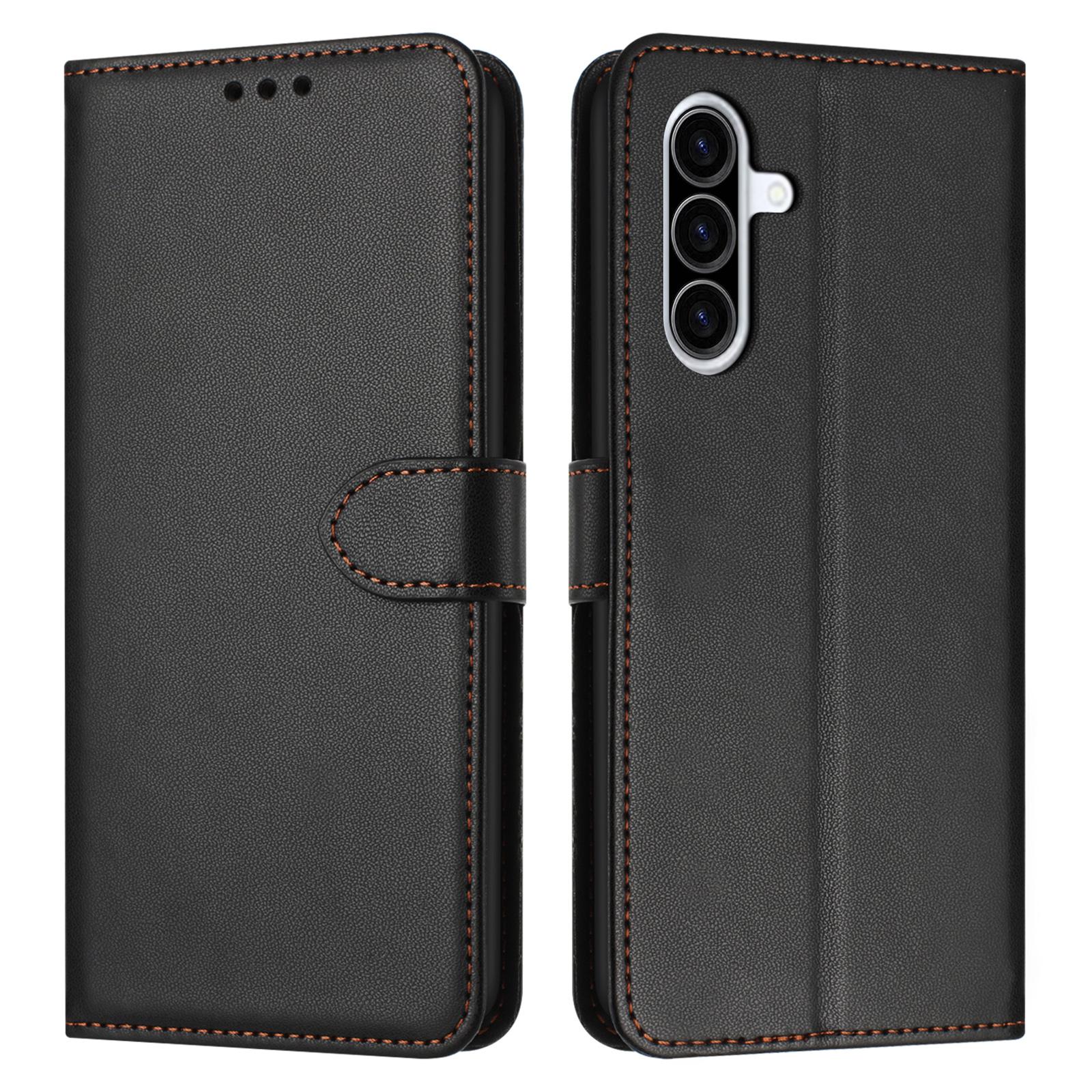 

For Samsung Galaxy A26 5G Wallet Phone Case Leather Stand Cover with Strap D