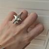 4pcs/set Punk Cross Star Hip Hop Ring Sets for Women Vintage Exaggerated Large Our Star Ring Finger Rings Y2K 2026  Gift