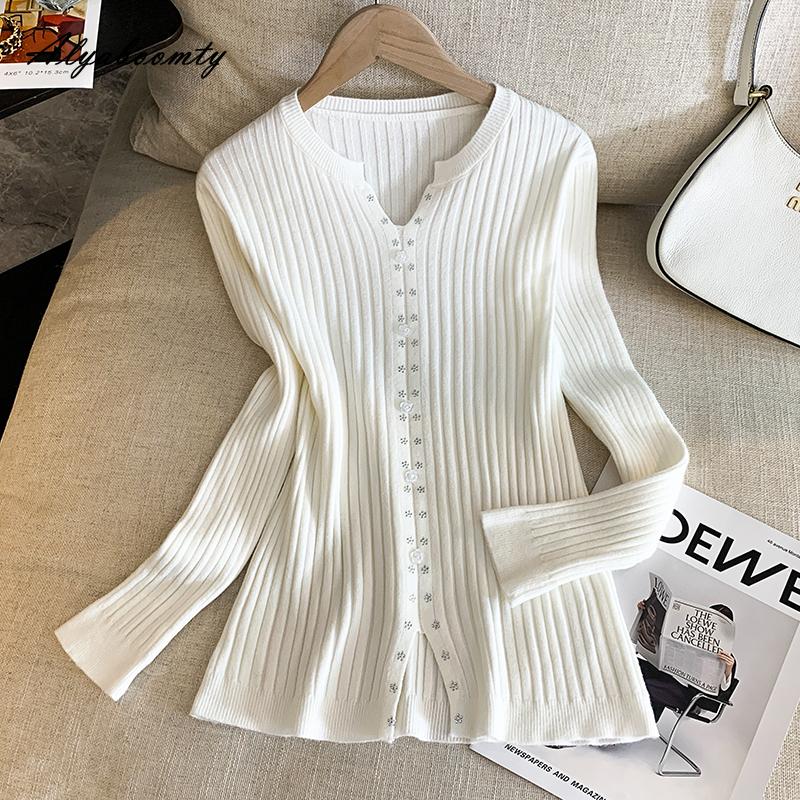 

Корейский Шик Осень Зима Женский Базовый Свитер V-образный вырез Серый Бежевый Черный Вязаный Топ Вязание На Все Случаи Жизни Женский Простой Пуловер One Size белый