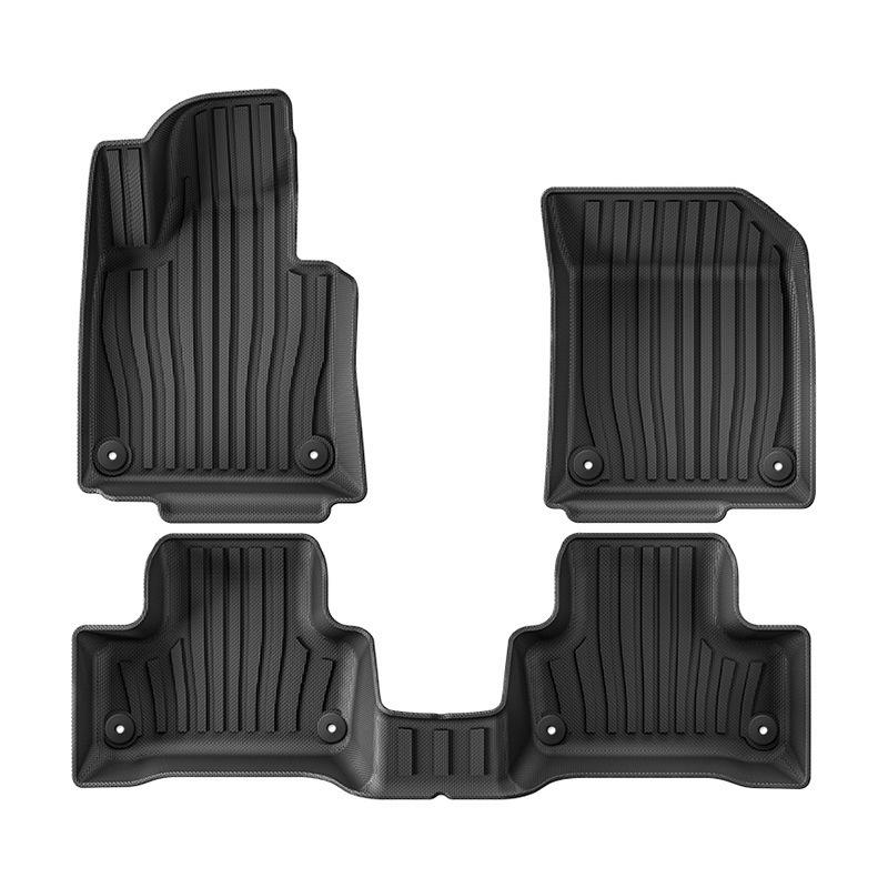 Eco-Friendly TPE Floor Mats for 18-26 Volvo XC60 - Includes Dirt-Resistant Trunk Mat