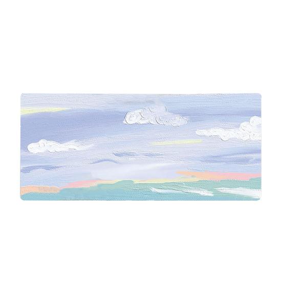 

Практичный коврик для компьютерной мыши из мягкой смолы, нескользящий H