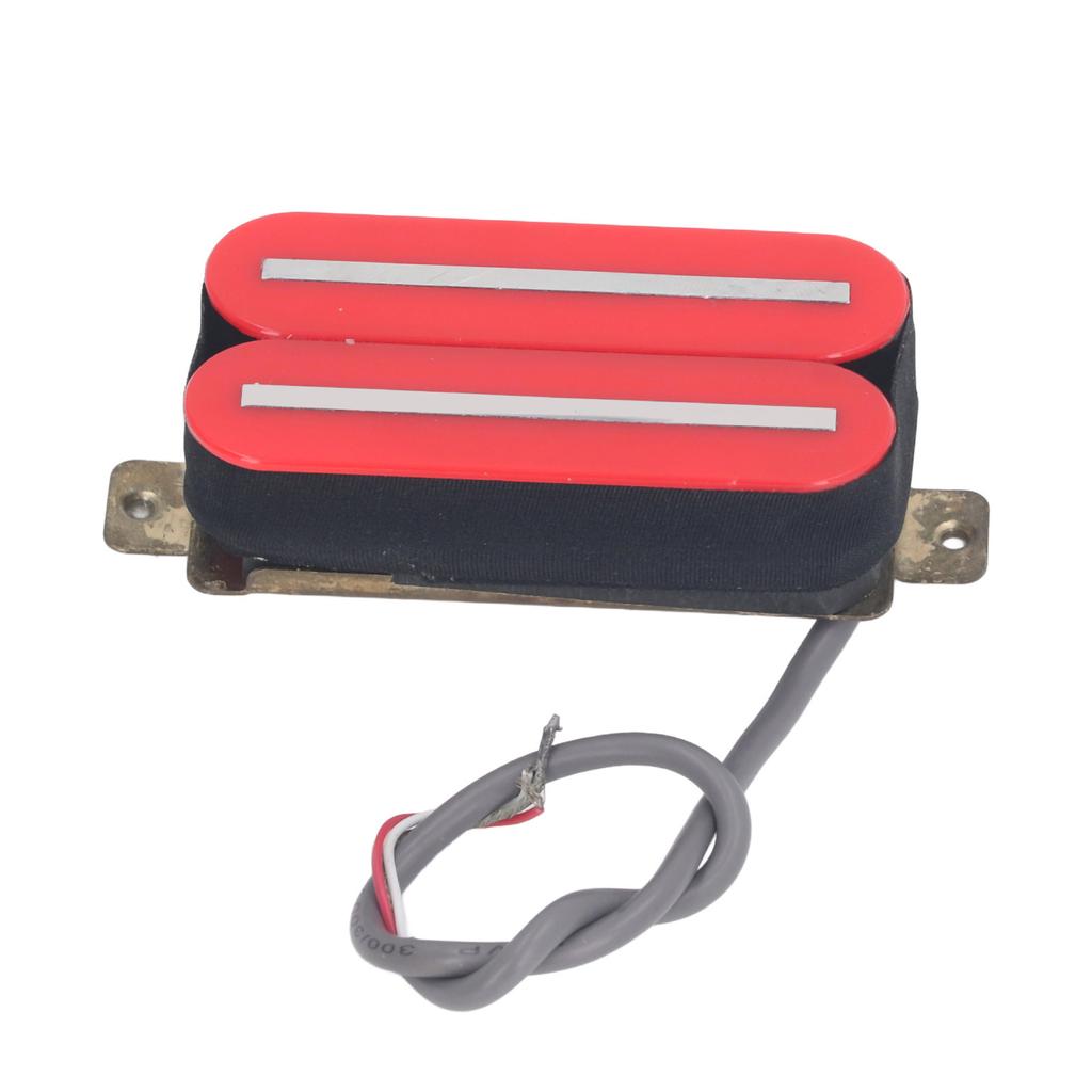 Electric Guitar Humbucker Pickup High Output Dual Hot Rail Dual Coil Pickup for ST SQ Red
