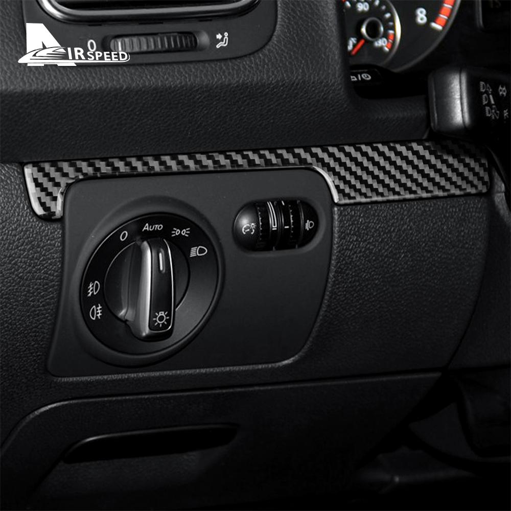 Echter Weicher Carbonfaser-Zieraufkleber für Volkswagen Scirocco 2009 2010 2011 2012 2013 2014 LHD RHD Auto Mittelkonsole Beifahrer Handschuhfach