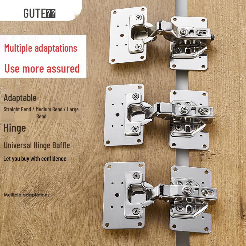 GUTE Cabinet Hinge Repair Plates