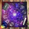 Flannelette Tarots Table Cloth Metaphysical Board Game Mat Pendulum Divinations Altar Tablecloth Board Game Card Pad