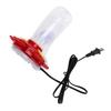 Heated Hummingbird Feeder for Outdoor Hanging Hummingbird Feeder with Suction Cup for Window Garden US Plug 110V