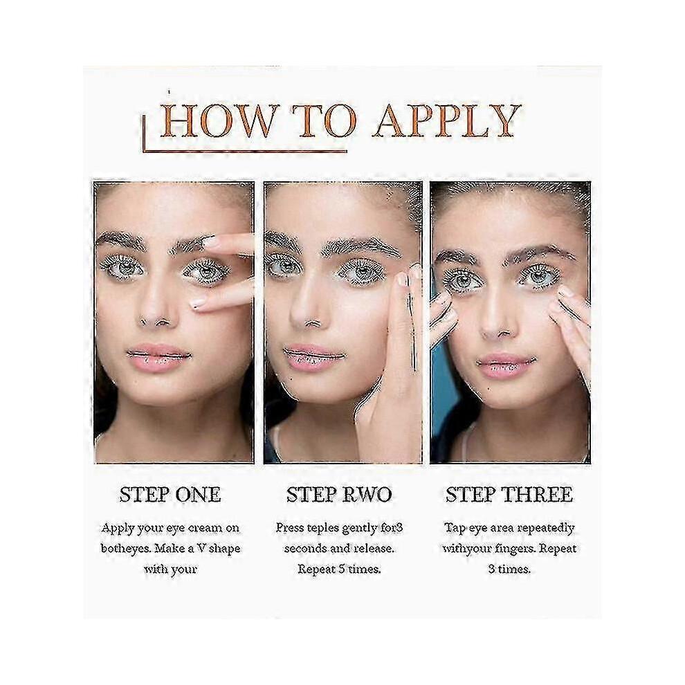 Vitamín C Odstraňte tmavé kruhy Oční krém Oční váčky Zpevňující Liftingový Masážní Oční gel Proti stárnutí Proti vráskám Rozjasněte Péče o oční pleť