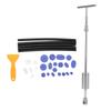 33pcs set Paintless Dent Removal Puller T Bar with Pulling Tabs Scraper for Auto Car Body Damage Repair
