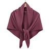 28 Colors Plain Crinkle Square Bubble Silk Pleated Hijab Women's Head Shawl Scarf Muslim Wrinkle Kerchief Solid Ramadan Stole