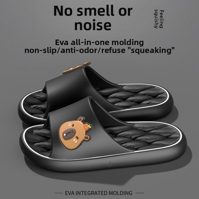 

Милые тапочки Coal Ball для женщин на лето, новый противоскользящий дизайн для ношения на открытом воздухе, для дома в помещении, крутые тапочки для мужчин 44-45