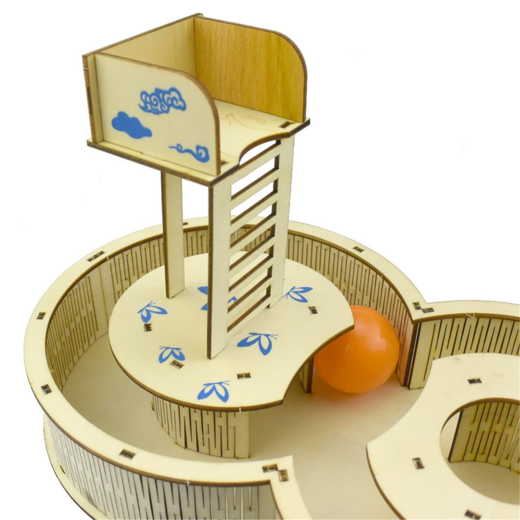 Hamster Maze Wooden Tunnel Hideout Toys to Explore for Guinea Pig Chinchilla