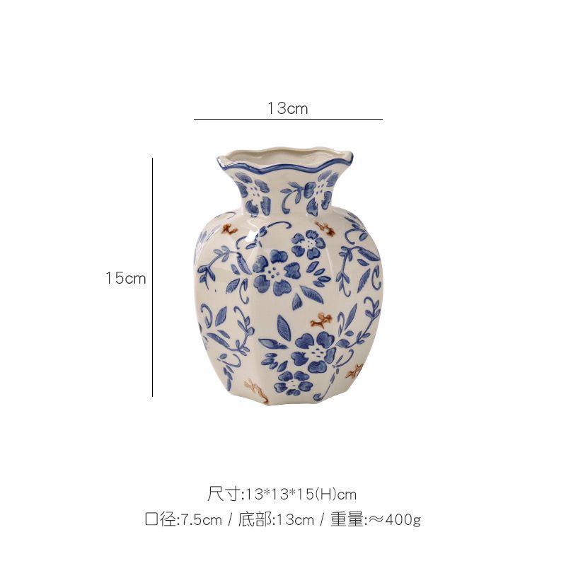 Plant Pots Table Decoration Ornaments Flower Arrangement Ceramic Vases Room Aesthetic Decor