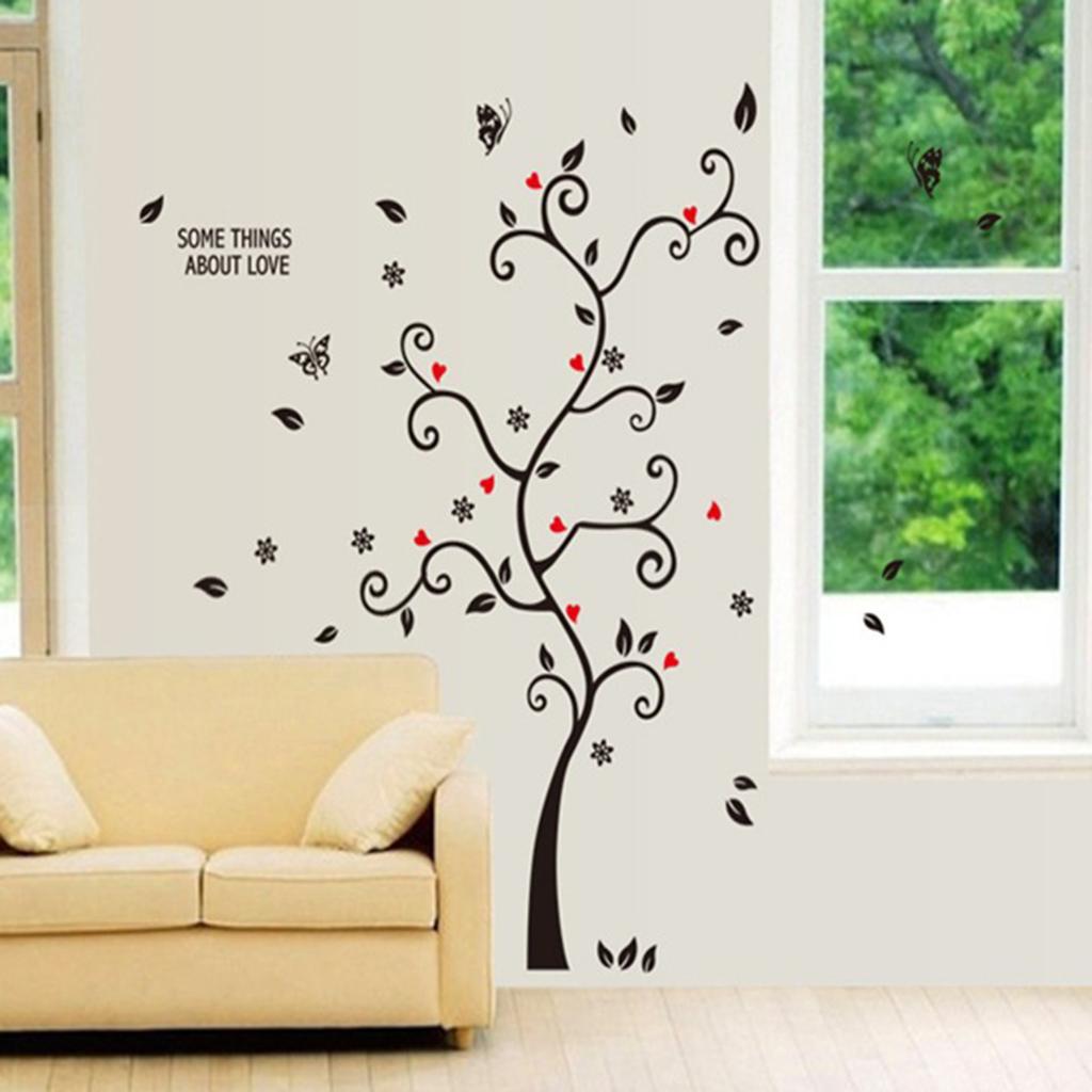 DIY Family Photo Frame Tree Wall Sticker Home Decor Living Room Bedroom Vintage Poster Wall Art Decals Home Decoration Wallpaper