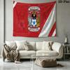 Coventry City Wall Tapestry Aesthetic Wall Hanging Printed Fabric Blanket Decorative Tapestries for Bedroom Living Room Home Decor