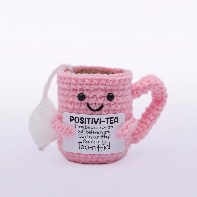 Custom Crochet Dolls Handmade Pocket Hug Animal Positive Plant Bespoke Unique Knitted Doll Plush Toy Gift For The One I Love
