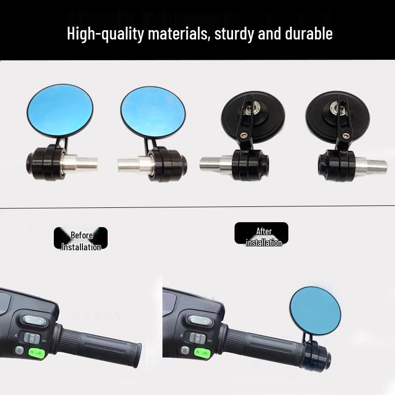 Benelli Chase/Sai 600/350/250 Retro Handlebar End Weights with Mirrors