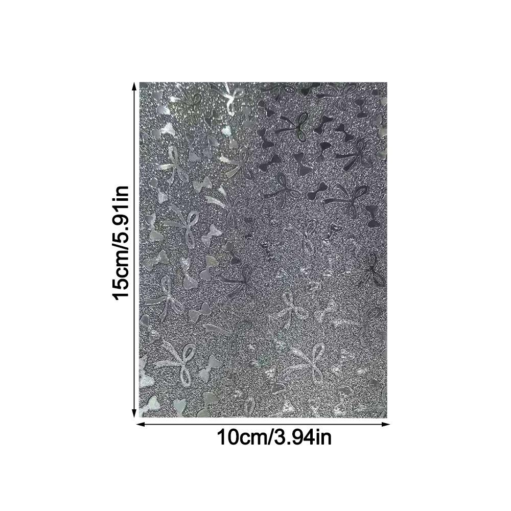 

Handmade DIY Fabric Ironing Cloth Glitter Flower Pattern Non Stick Bean Paste Fabric Heat-resistant Reusable Sequin Cloth