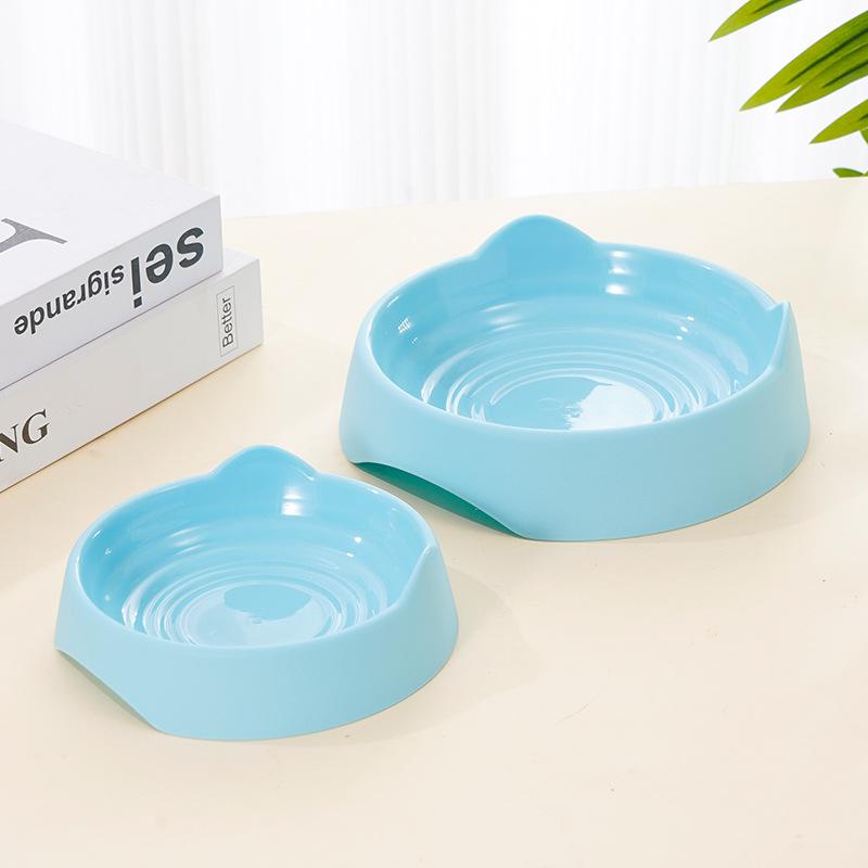 

Миска для питомца с кошачьими ушками: Новый ПП Материал для Пищи и Воды