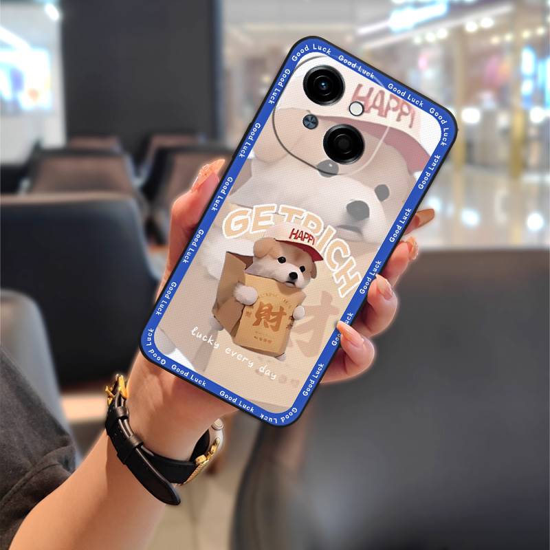 Couple Cute Phone Case For Tecno POP9 4G/Spark GO 1/GO1S/KL4 Full Wrap Protective Anti-knock Dirt-resistant Graffiti TPU