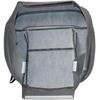 GXARTS Front Driver Side Bottom Lower Replacement Leather Seat Cover Gray #QB Compatible with Ford F150 2004 2005 2006 2007 2008