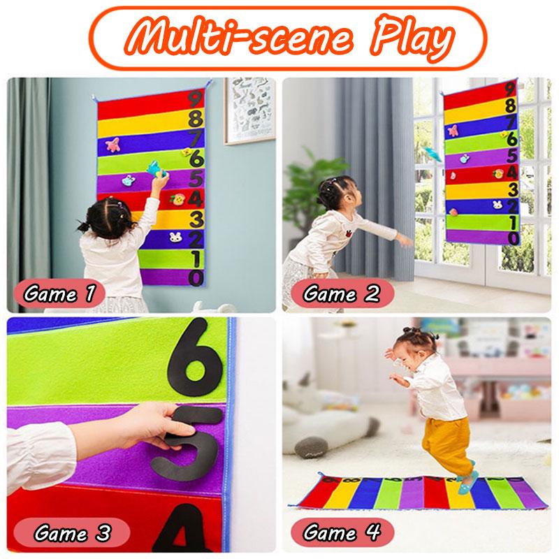 Children'S Touch High Carpet Game Bounce Trainer Promotes Growth Fun Sports Toys Height Scale Get Grow Indoor And Outdoor Toys